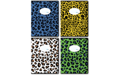 Schriften blanco, dieren patroon, 16,5 x 21 cm, 80 gr