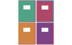 Schriften ruit 7,5x7,5 mm, Kleurpalet 16,5 x 21 cm, 80 gr (25 stuks)