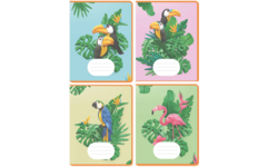 Schriften 6-3, jungle, 16,5 x 21 cm, 80 gr (25 stuks)