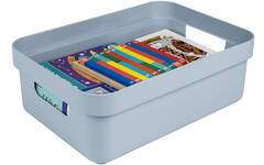 Opbergbox Sigma blauwgrijs 350 x 246 x122 mm, 9 liter
