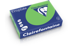 Kopieerpapier A4  lente-/grasgroen FSC houtvrij 500 vel, 80 grs.