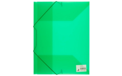 Elastomap A4 PP transparant groen