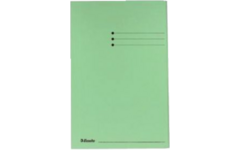Dossiermap groen folio gerecycled karton