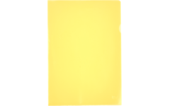 L-map A4 120 mu transparant groen, 10 stuks