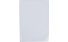 L-map A4 120 mu transparant, 100 stuks