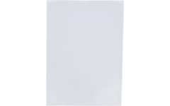 U-map A4 120 mu transparant, 25 stuks