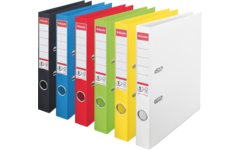 Ordner Esselte A4 vivida rood, smalrug FSC