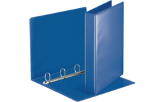 Presentatiemap Esselte 4-rings D-30mm, blauw