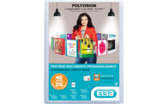 Showalbum A4 PP 20 insteektassen transparant