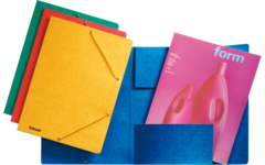 Elastomap Esselte karton blauw