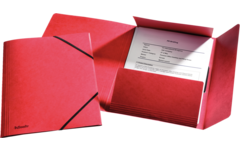 Elastomap Esselte karton rood