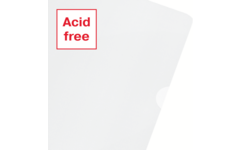 Transparantmap L-model Esselte Recycled PP A4 100µ set van 100 stuks