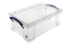 Opbergbox transparant 71 x 44 x 31 cm (l x b x h), 64 liter