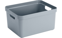 Opbergbox Sigma blauwgrijs 453 x 354 x 243 mm, 32 liter