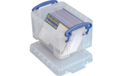 Opbergbox transparant 12 x 8,5 x 6,5 cm (l x b x h), 0,33 liter