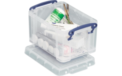 Opbergbox transparant 19,5 x 13,5 x 11 cm (l x bx h), 1,6 liter