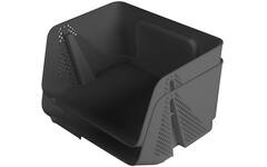 Opbergbak stappelaar sigma small antraciet, 2 stuks