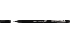 Fineliner BIC Intensity zwart 12 stuks
