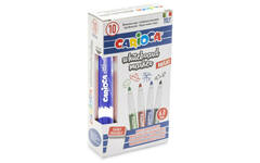 Whiteboardstiften Carioca Clip maxi blauw, 10 stuks