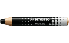 Whiteboardpotlood STABILO MARKdry zwart