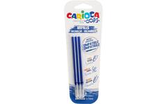 Navulling Carioca Oops medium blauw, 3 stuk