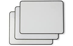 Whiteboard/wisbord Deluxe | de Rolf groep | blanco/gelinieerd, 10 stuks