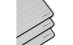 Whiteboard/wisbord Deluxe | de Rolf groep | blanco/gelinieerd, 10 stuks