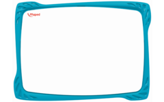 Whiteboard/wisbord onbreekbaar Maped blanco/gelinieerd, 24 stuks