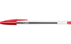 Balpen BIC cristal rood