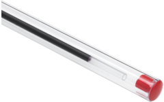 Balpen BIC cristal rood