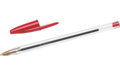 Balpen BIC cristal rood
