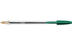 Balpen BIC cristal groen