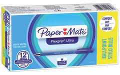 Balpen Papermate Flexgrip medium blauw