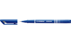 Fineliner STABILO SENSOR F blauw