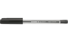 Balpen Schneider tops medium transparant zwart