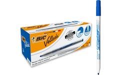 Whiteboardmarkers BIC 1721 blauw 144 stuks + 24 wisborden Combi-Deal