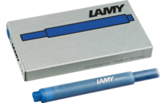 Inktpatroon Lamy blauw, 5 stuks