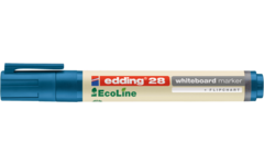 Whiteboardstiften edding e-28 Ecoline blauw, 10 stuks