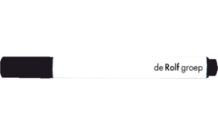 Whiteboardmarkers | de Rolf groep | 2 mm driekantig zwart, 24 stuks