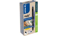 Rollerpen Pilot Frixion Ball plus medium blauw, 10 stuks incl. 10 navulling