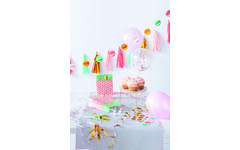 Party-Deco Box roze hartjes 41-delig