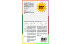 Party-Deco Box roze hartjes 41-delig