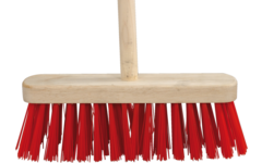 Straatbezem 30 cm met steel