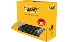 Balpen BIC M10 zwart Voordeelpak 90 + 10 gratis