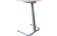 Opta zit-/sta tafel 75 x 52 cm met buiksparing
